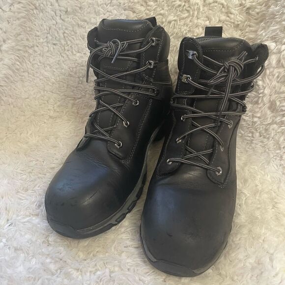 Timberland PRO Men's Hypercharge 6" Composite Toe Waterproof Work Boots SZ12M - Picture 4 of 11